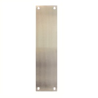 RiteFit Push Plate 304 Grade Stainless Steel 300x75mm Visible Fix PP-1SS 