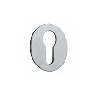 Souber Round Euro Escutcheon Self Adhesive 47.5mm Stainless Steel RE2-SS