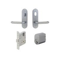 Kaba Entrance Door Pack MS2 Mortice Lock Round Plate with Snib Hole & Lever