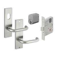 Dormakaba Storeroom Lock Kit MS2 Mortice Lock With Lever Furniture and Cylinder
