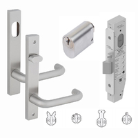 Kaba Entrance Door Pack SBM2 Narrow Mortice Lock Cylinder Plate Handles