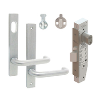 Kaba Classroom Door Pack SBM2 Narrow Mortice Lock Cylinder Plate Handles