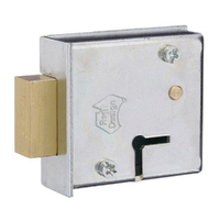 Ross Safe Door Lock 102 Dual Keyway Up LH KD w/o Cover 08952010 
