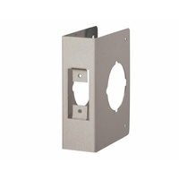 BDS Wrap Around Plate 09351128 130x110mm SSS 60mm Backset To Suit Deadbolt