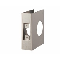 BDS Wrap Around Plate 09351130 130x110mm SSS 70mm Backset To Suit Deadbolt