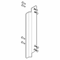 BDS Blocker Plate 09351186 275x80x2mm Strike Shield Blank Satin Stainless Steel