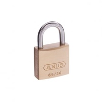 Abus 6530KA2 Security Padlock Brass Shackle Keyed Alike 30mm