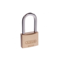 Abus 6540HB40KA6 Security Padlock Brass Shackle Keyed Alike 40mm