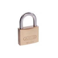 Abus 6540KA4 Security Padlock Brass Shackle Keyed Alike 40mm