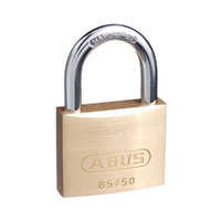 Abus Security Padlock Brass Keyed Alike 6550KA1