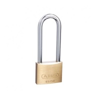 Abus 6550HB80KA11 Security Padlock Brass Shackle Keyed Alike 50mm