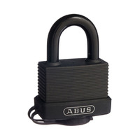 Abus Weatherproof Padlock Outdoor Marine Grade Black Keyed Alike 7045KA11