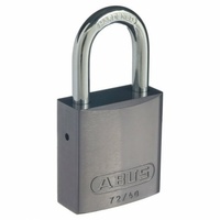 ABUS 7240TITAN Security Padlock Titanium Aluminium Keyed To Differ