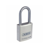 ABUS Padlock 40mm Titalium 40mm Shackle Keyed To Differ 80TI40HB40C 