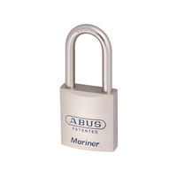 ABUS 83MAR/45 Security Padlock Mariner Marine Grade 50mm SS Shackle Keyed to differ 83MAR45NKD