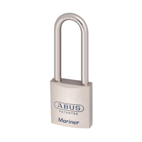 ABUS 83MAR/45 Security Padlock 83MAR45NKD Mariner Marine Grade 75mm SS Shackle