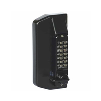 Borg Digital Gate Lock BL3100BLK Marine Grade Stainless Steel Keypad Black