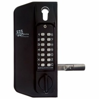 Borg Digital Gate Lock BL3175GATEK Marine Grade Stainless Steel Keypad Black