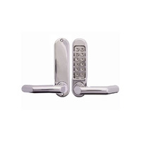 Borg Digital Door Lock Keyless Entry External Grade Polished Chrome BL5001MG