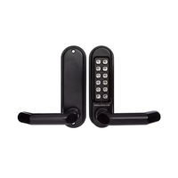 Borg Digital Door Lock Keyless Entry Marine Grade Black BL5001MGPRO