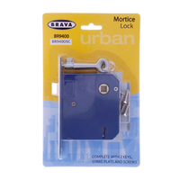 Brava Urban Mortice Door Lock 60mm Backset BR9400SC - Available in Various Key Groups