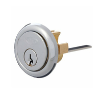 Brava Door Lock 201 Cylinder 6 Pin Polished Chrome Keyed Alike BRU20016CPKA1