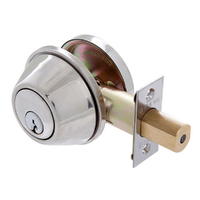 Brava Urban Deadbolt Single Cylinder 60/70mm Polished Stainless Steel KD D331B