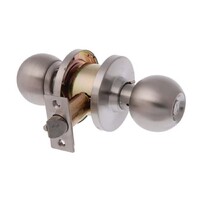 Brava Metro Entrance Knob Set Fire Rated 60mm Satin Stainless Steel EA3000SS60