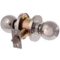 Brava Metro Storeroom Knob Set EA3862PSS70 Fire Rated 70mm Polished SS