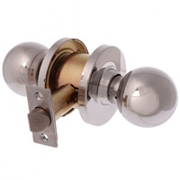 Brava Metro Passage Knob Set EA3882PSS70 Fire Rated 70mm Polished SS