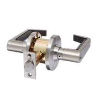 Brava Metro EL Series Privacy Door Lever Set 70mm Satin Chrome EL6030SC70
