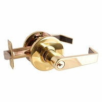 Brava Metro Entrance Lever Set Fire Rated 60mm Polished Brass EL6100PB60 