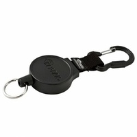 KEY-BAK Self Retracting Reel KB6C Carabiner 900mm Poly Cord Black