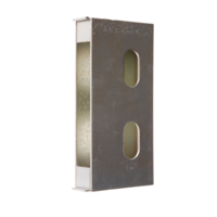 BDS LB11 Lock Box with Key and Spindle hole Zinc Plated