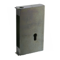 BDS LB9 Lock Box Chubb with Key Hole Zinc Plated