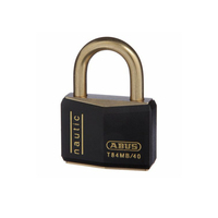 Abus Nautic Padlock 40mm Black KD T84MB40BLKKD