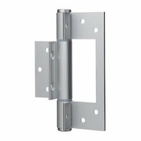 **10 Pack** McCallum Heavy Duty Aluminium Interfold Hinge Satin A154 A104WF