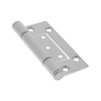 McCallum Door Hinge Aluminium Offset Fast Fix 100mm SNA A168