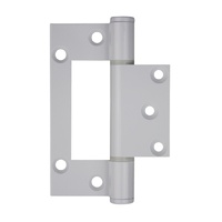 McCallum Door Hinge A67RTF Aluminium Offset Fast-Fix 100mm White A168WHT