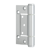 **10 Pack** McCallum Heavy Duty Aluminium Interfold Hinge Satin A174 A74HBF