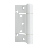 **10 Pack** McCallum Heavy Duty Aluminium Interfold Hinge White A174WHT A74HBF