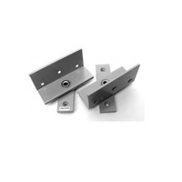 McCallum Angle Shoe Door Pivot Hinge Aluminium Pair P435