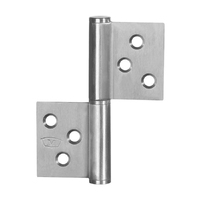 McCallum Lift Off Hinge Non Handed 100x82x3mm Stainless Steel S203
