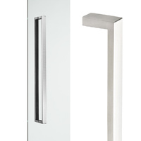 Madinoz 2512/200 OA D-Pulls Polished/Satin Stainless Steel