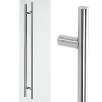 Madinoz 8565 Concealed Straight Timber Entry Handle CTC 100mm PSS 200x200x32mm