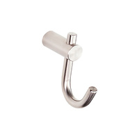 *WHILE SUPPLY LAST* Madinoz Coat Hooks Satin Stainless Steel 85mm CH187SSS