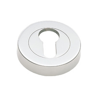 Madinoz Door Euro Escutcheon Round Satin Stainless Steel 54mm EUSSS