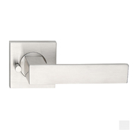 Madinoz L120PVZ Coastal Square Rose Privacy Leverset - Available in Various Finishes