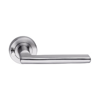 Madinoz L27TPVSSS Urban Round Rose Privacy Leverset Satin Stainless Steel (MTO 15)