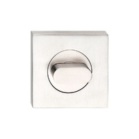 Madinoz STT01PSS Door Turn Escutcheon Square Polished Stainless Steel 50x50mm